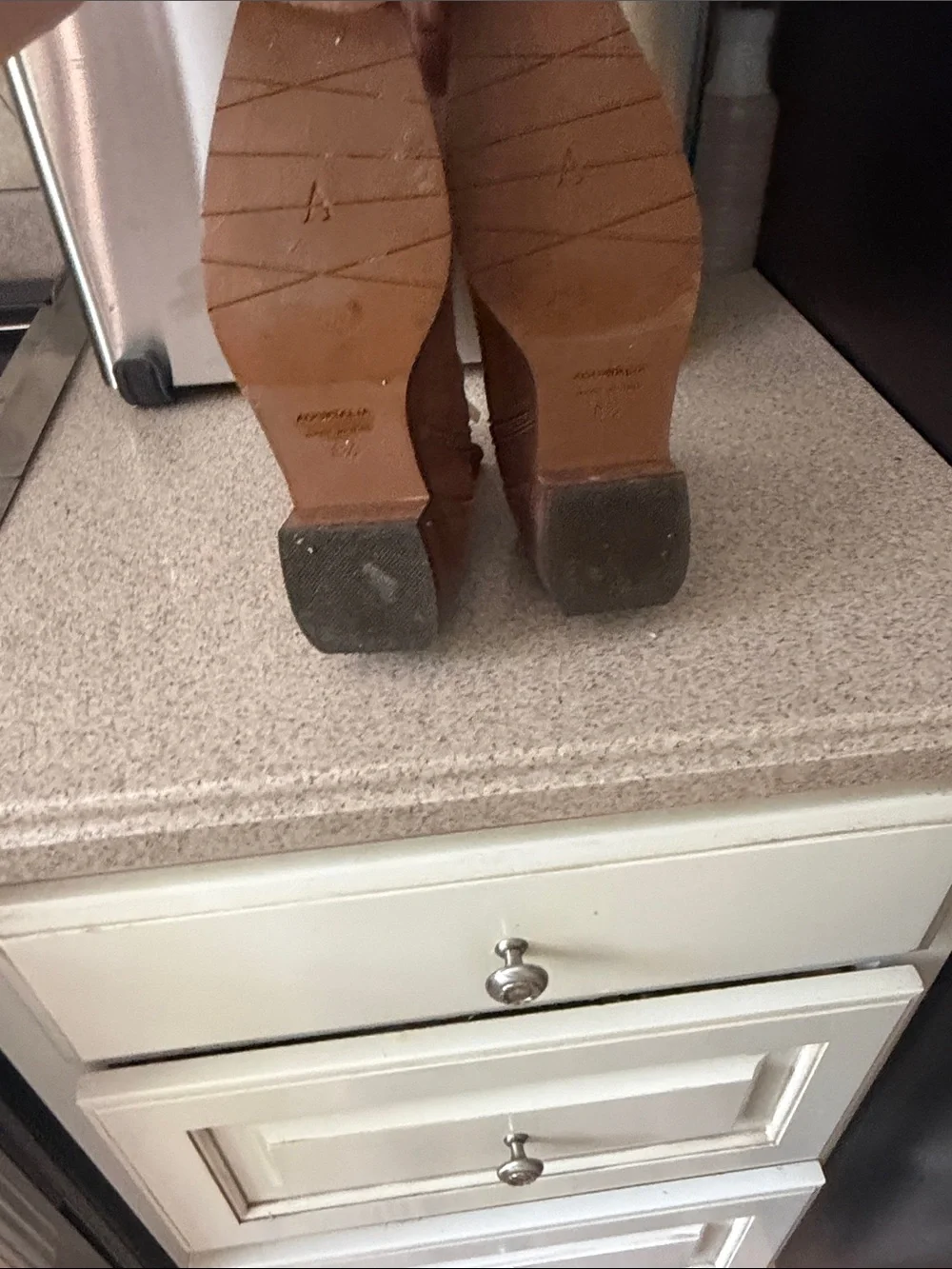 Aquatalia Fallon Chestnut suede Brown Suede Zip Ankle Boots 8.5